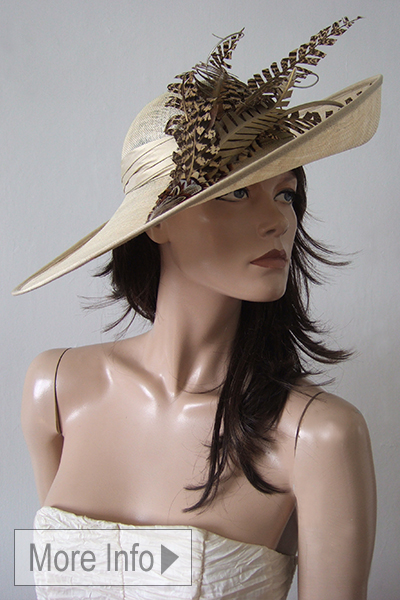 Vivien Sheriff Designer Hat Hire. Hats for Royal Ascot 2026. Mother of the Bride Hats