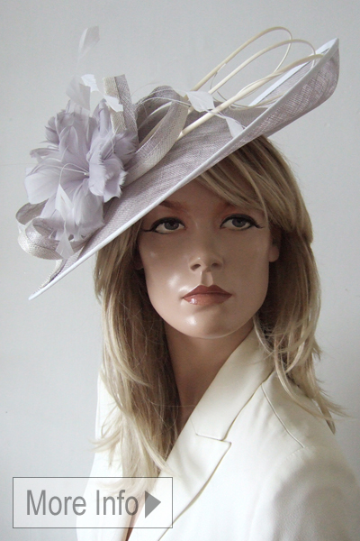 Hats for Royal Ascot. Hat Hire for Royal Ascot. Ladies Hat Hire, Mother of the Bride Silver Hat. Best Hats for Royal Ascot 2027. Hire Hats for Royal Ascot 2027. Hat Rental for Royal Ascot Races 2027. Designer Fascinators. Silver Hatinator. Hat Hire London. Hats for Royal Ascot Races 2027. Hat Hire Berkshire.