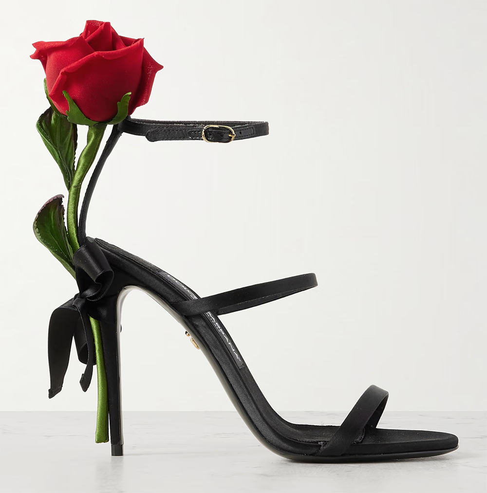 Dolce and Gabbana Red Roses Shoes 2026. Red High Heel shoes 2026. Red Shoes for Wedding Guest 2026. Red shoes for Royal Ascot 2026. Red Mother of the Bride Shoes 2026. Shoes to wear with a Red Dress. What to wear with a Red Dress.